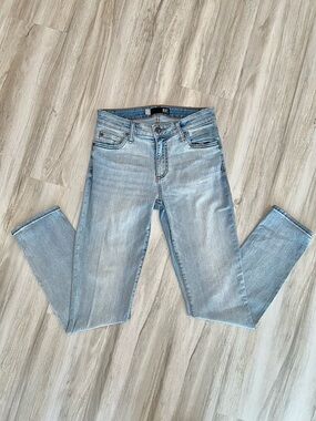 KUT FROM THE KLOTH Light Wash Skinny Mid-rise Jeans